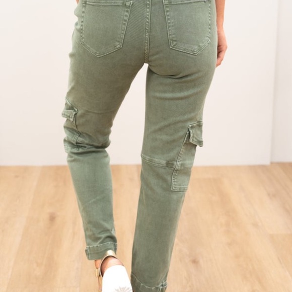 Mica Olive Green Pants - Picture 10 of 12